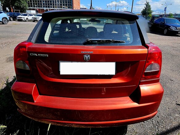 2007 Dodge Caliber I, оранжевый, 465000 рублей - вид 5