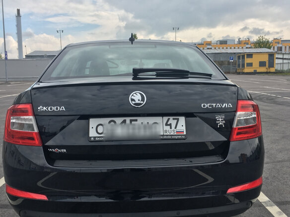 2016 Skoda Octavia III (A7), чёрный - вид 2