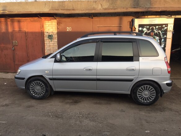 2008 Hyundai Matrix I Рестайлинг, серый - вид 1