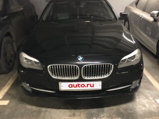 2013 BMW 5 серии Long 520Li VI (F10/F11/F07), чёрный, 1595000 рублей, вид 1