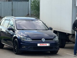 2019 Volkswagen Golf VII Рестайлинг, синий, 1410000 рублей, вид 5