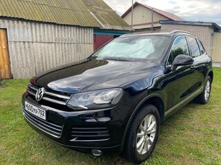 2012 Volkswagen Touareg II, чёрный, 1990000 рублей, вид 1