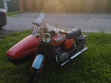 1983 Jawa 350/634, красный, 300000 рублей, вид 2