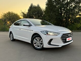2016 Hyundai Elantra VI (AD), белый, 1100000 рублей, вид 1
