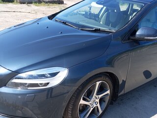 2017 Volvo V40 II Рестайлинг, синий, 1399000 рублей, вид 4