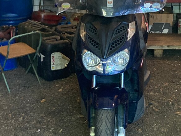 2008 Derbi Rambla, синий, 180000 рублей