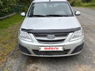 2014 Lada (ВАЗ) Largus I, серебристый, 380000 рублей, вид 2