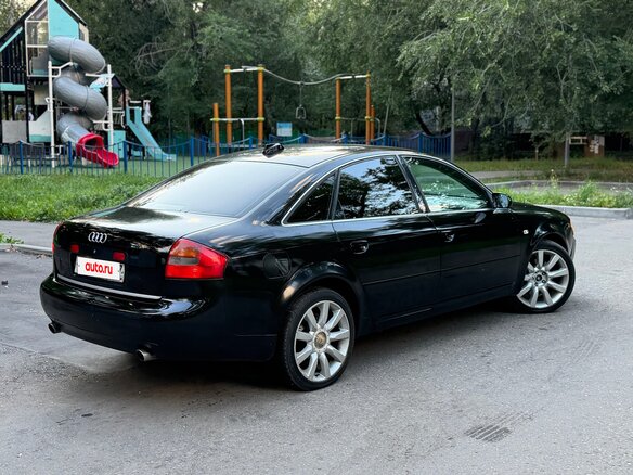 2004 Audi A6 II (C5) Рестайлинг, чёрный - вид 5