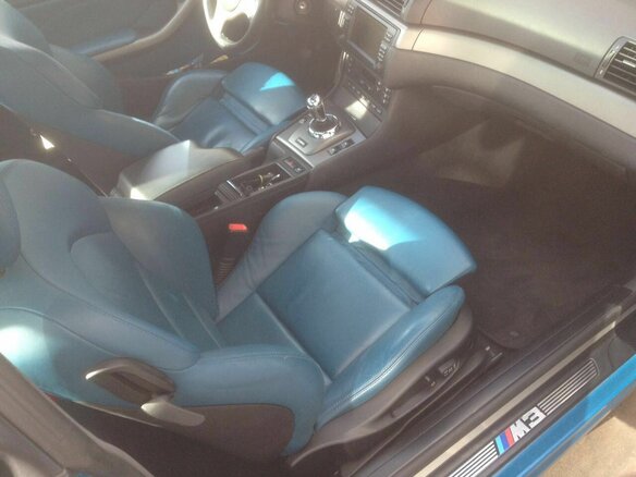 2003 BMW M3 III (E46), голубой - вид 4