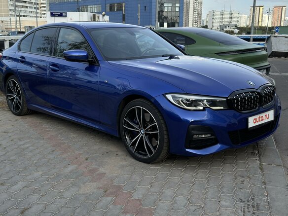 2018 BMW 3 серии 320d xDrive VII (G2x), синий, 3490000 рублей - вид 9