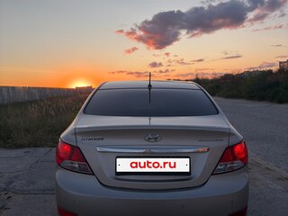 2011 Hyundai Solaris I, бежевый, 749000 рублей, вид 5