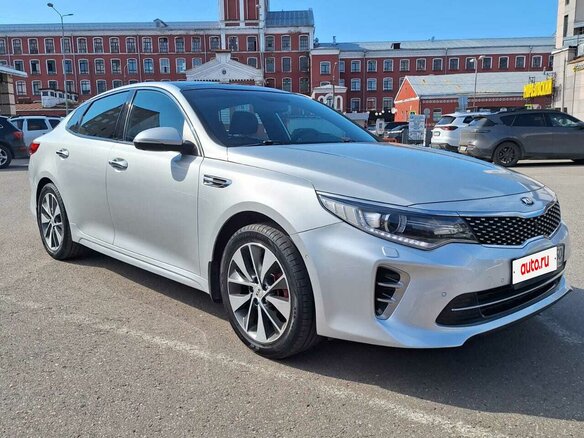 2016 Kia Optima IV, серебристый, 1690000 рублей - вид 1