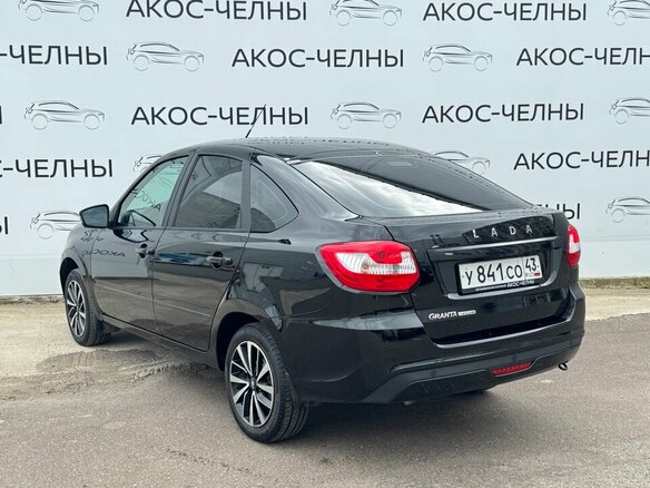 2024 Lada (ВАЗ) Granta I Рестайлинг, чёрный, 890000 рублей - вид 2