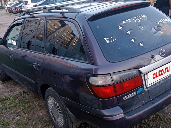 1998 Mazda 626 V (GF), фиолетовый, 199999 рублей - вид 4