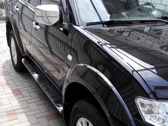 2011 Mitsubishi Pajero Sport II, чёрный - вид 6