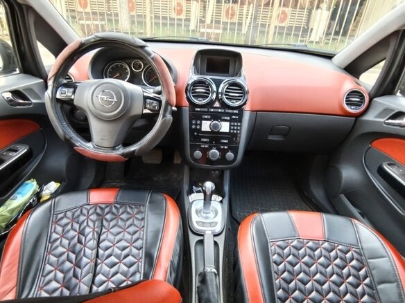 2007 Opel Corsa D, чёрный, 450000 рублей - вид 5