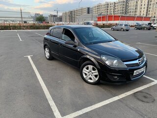 2008 Opel Astra H Рестайлинг, чёрный, 690000 рублей, вид 3