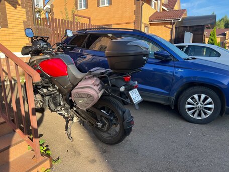 2015 Suzuki V-Strom 1000, красный, 650000 рублей, вид 4