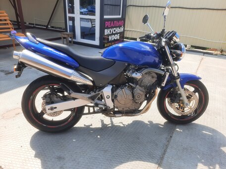 2002 Honda CB 600F Hornet, синий, 399000 рублей, вид 4