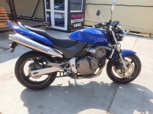 2002 Honda CB 600F Hornet, синий, 399000 рублей - вид 3