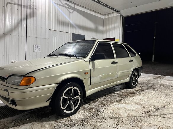 2007 Lada (ВАЗ) 2114, бежевый, 170000 рублей