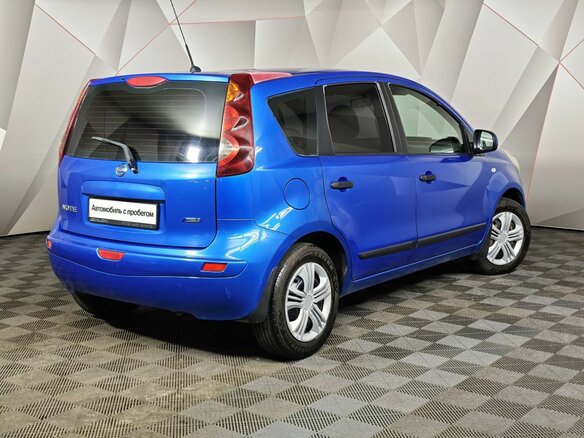 2010 Nissan Note I Рестайлинг, синий - вид 1