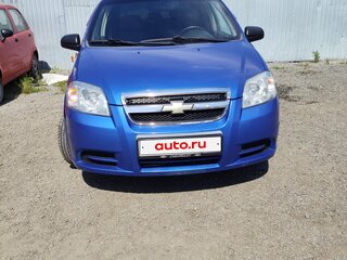 2010 Chevrolet Aveo I Рестайлинг, синий, 400000 рублей, вид 1
