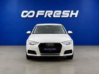 2018 Audi A4 V (B9), белый, 2150000 рублей, вид 3