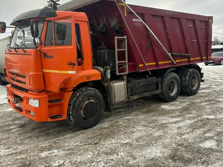 2017 КамАЗ 6520, оранжевый, 2400000 рублей, вид 3