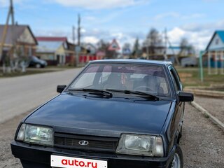 1987 Lada (ВАЗ) 2108 21086, чёрный, 47000 рублей, вид 1