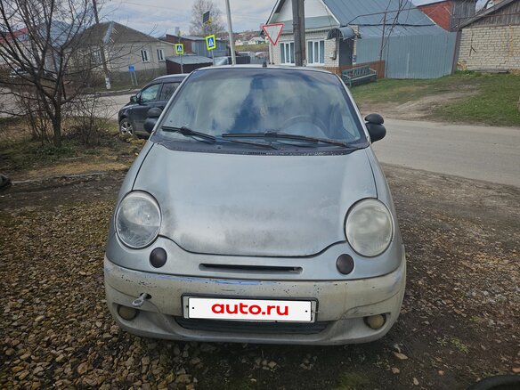 2008 Daewoo Matiz I Рестайлинг, серебристый, 65000 рублей