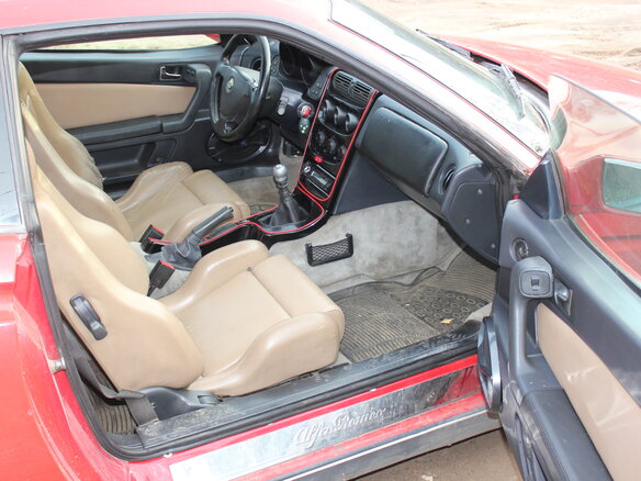 1997 Alfa Romeo GTV, красный - вид 4
