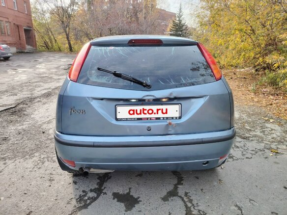 2004 Ford Focus I Рестайлинг, голубой, 320000 рублей - вид 6
