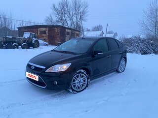 2008 Ford Focus II Рестайлинг, чёрный, 625000 рублей, вид 1