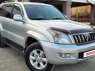 2008 Toyota Land Cruiser Prado 5-speed 120 Series Рестайлинг, серебристый, 3150000 рублей, вид 1