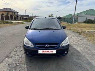2007 Hyundai Getz I Рестайлинг, синий, 430000 рублей, вид 1