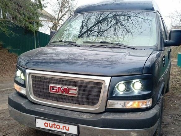 2010 GMC Savana I Рестайлинг, синий, 3300000 рублей