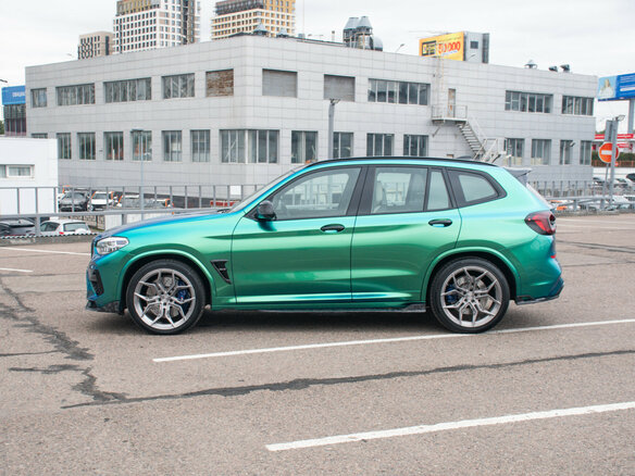2021 BMW X3 M I (F97), зелёный, 5750000 рублей - вид 13