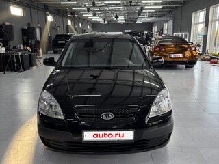 2009 Kia Rio II, чёрный, 620000 рублей, вид 4