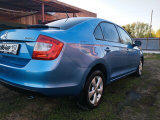 2014 Skoda Rapid I, синий, 1150000 рублей, вид 5