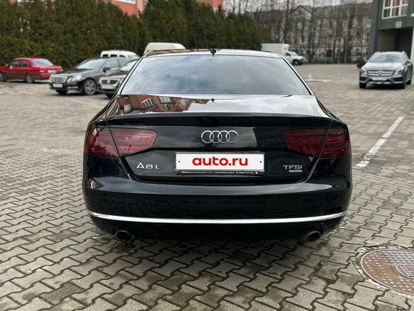 2013 Audi A8 III (D4), чёрный, 1800000 рублей - вид 4