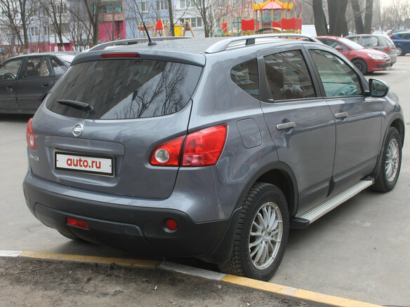 2009 Nissan Qashqai I, серый - вид 6