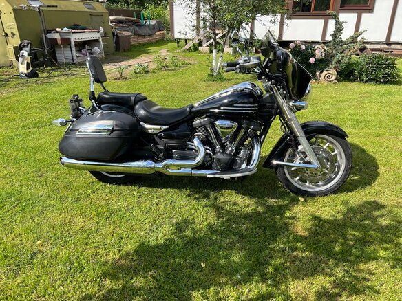 2006 Yamaha XV 1900, чёрный, 900000 рублей - вид 4