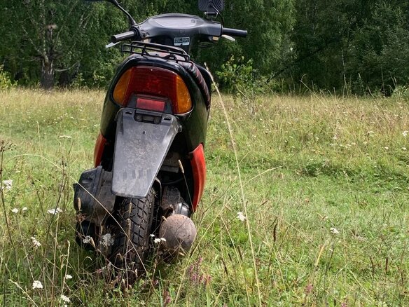 2006 Honda Dio, чёрный, 40000 рублей - вид 5