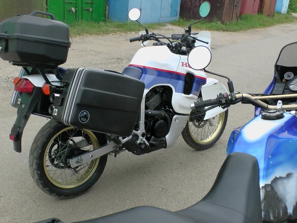 1988 Honda XL600V Transalp, синий - вид 5