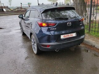 2019 Mazda CX-3 I Рестайлинг, синий, 1750000 рублей, вид 5