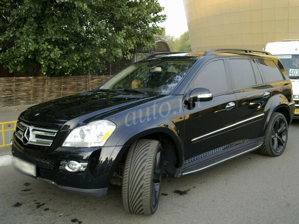 2007 Mercedes-Benz GL-Класс 450 I (X164), чёрный, 1200000 рублей - вид 1