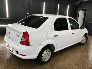 2014 Renault Logan I Рестайлинг, белый, 550000 рублей, вид 4