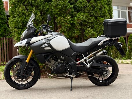 2014 Suzuki V-Strom 1000, серебристый, 680000 рублей, вид 4