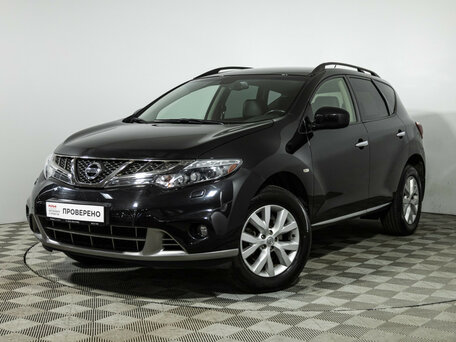 2012 Nissan Murano II (Z51) Рестайлинг 2, чёрный, 1199585 рублей, вид 1